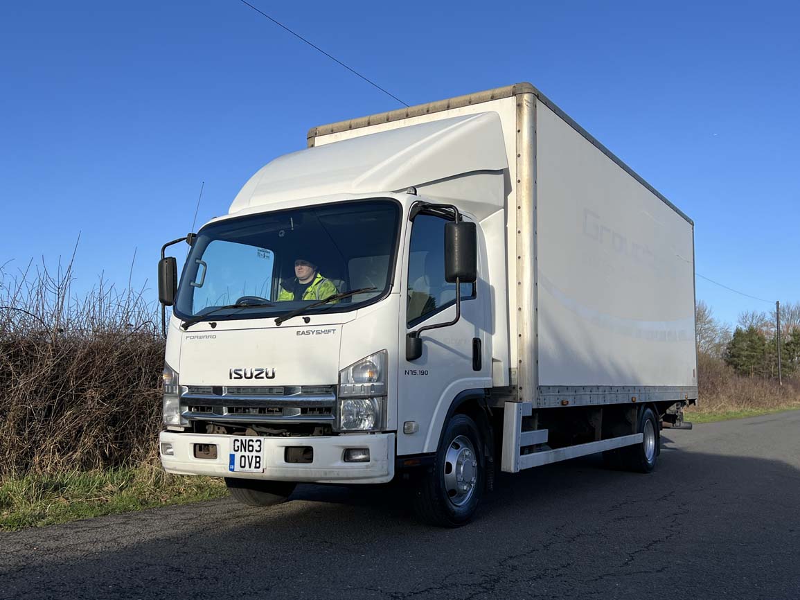 Isuzu N75 190 4 X 2 Box Van - GN63OVB