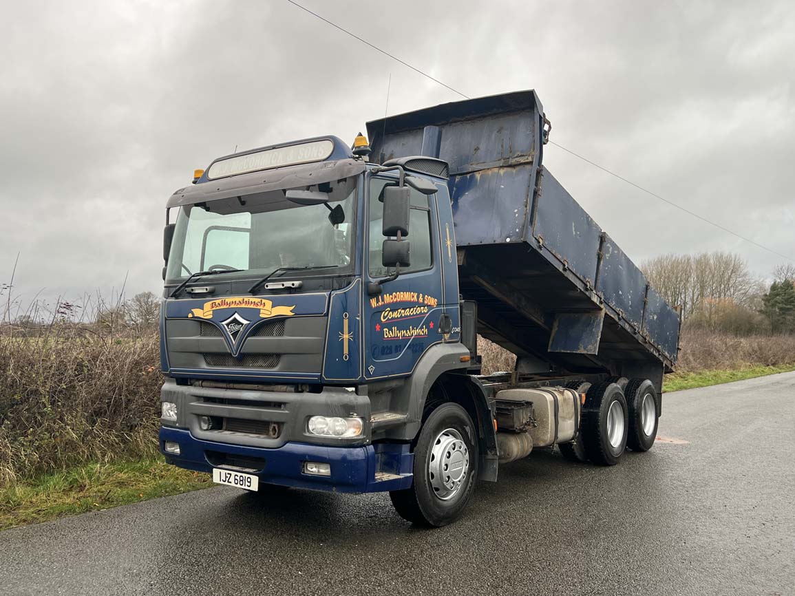 Foden Alpha 3000 6 X 4 Steel Body Tipper - IJZ6819