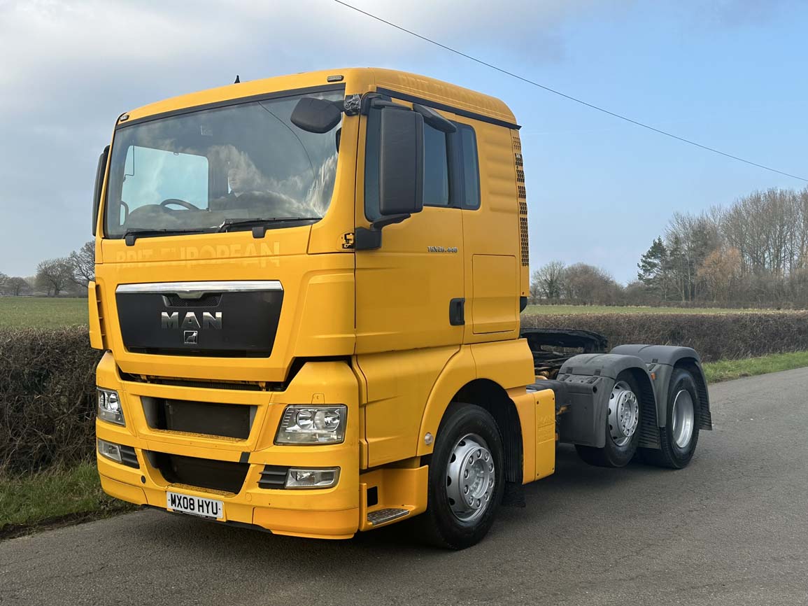 MAN TGX 26 440 6 X 2 Tractor Unit - MX08HYU