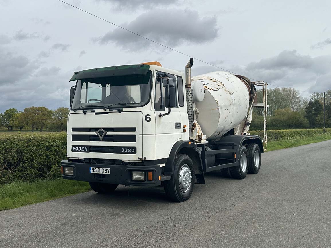 Foden S106 3280 6 X 4 Concrete Mixer - N510GBY