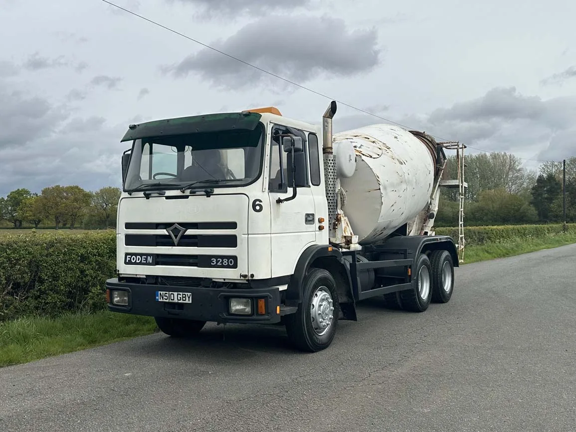 Foden S106 3280 6 X 4 Concrete Mixer - N510GBY