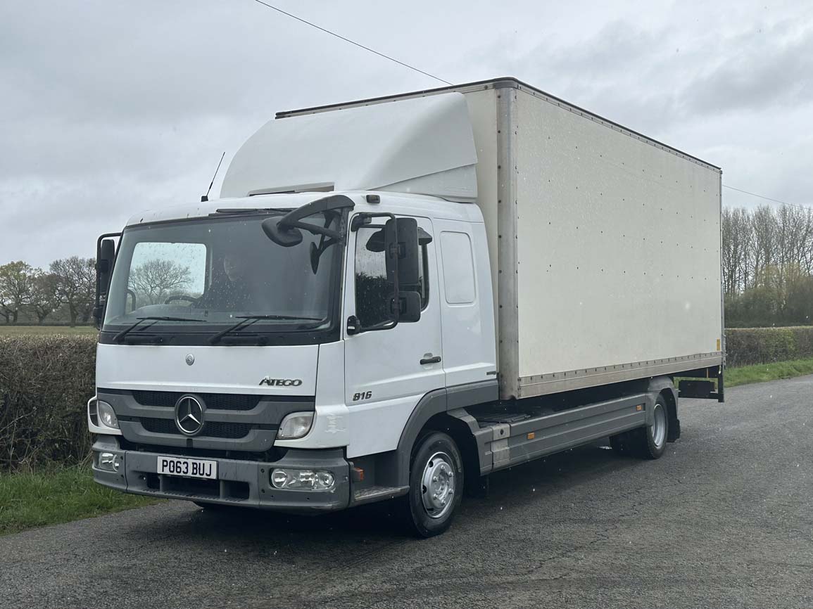 Mercedes Benz Atego 816 4 X 2 Box Van - PO63BUJ