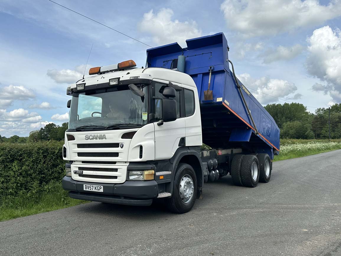 Scania P380 6 X 4 Alloy Body Tipper - BV57KGP