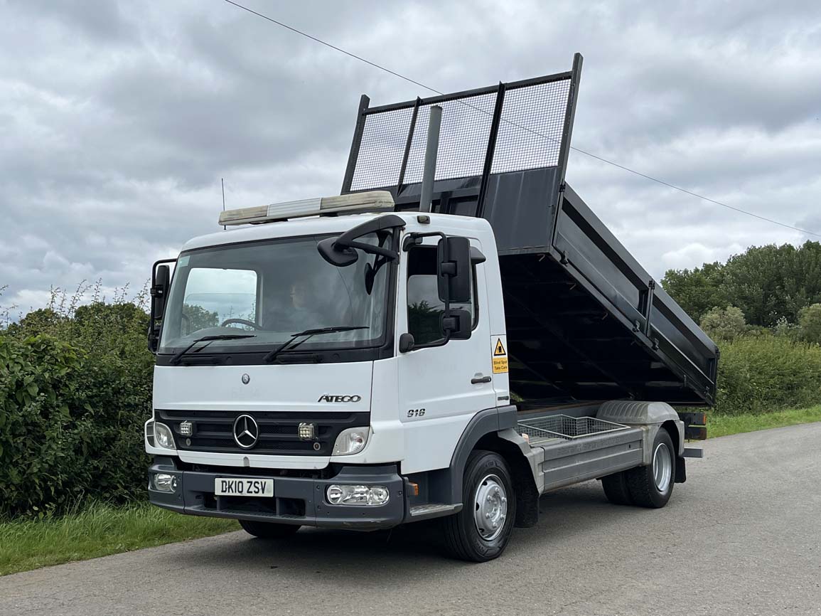 Mercedes Benz Atego 918 4 X 2 Dropside Tipper - DK10ZSV