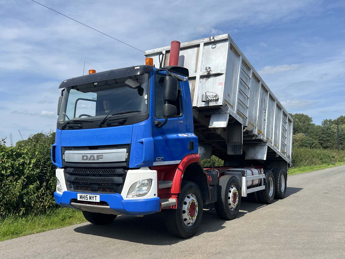 DAF CF 85 440 8 X 4 Alloy Body Tipper - MH15MYT