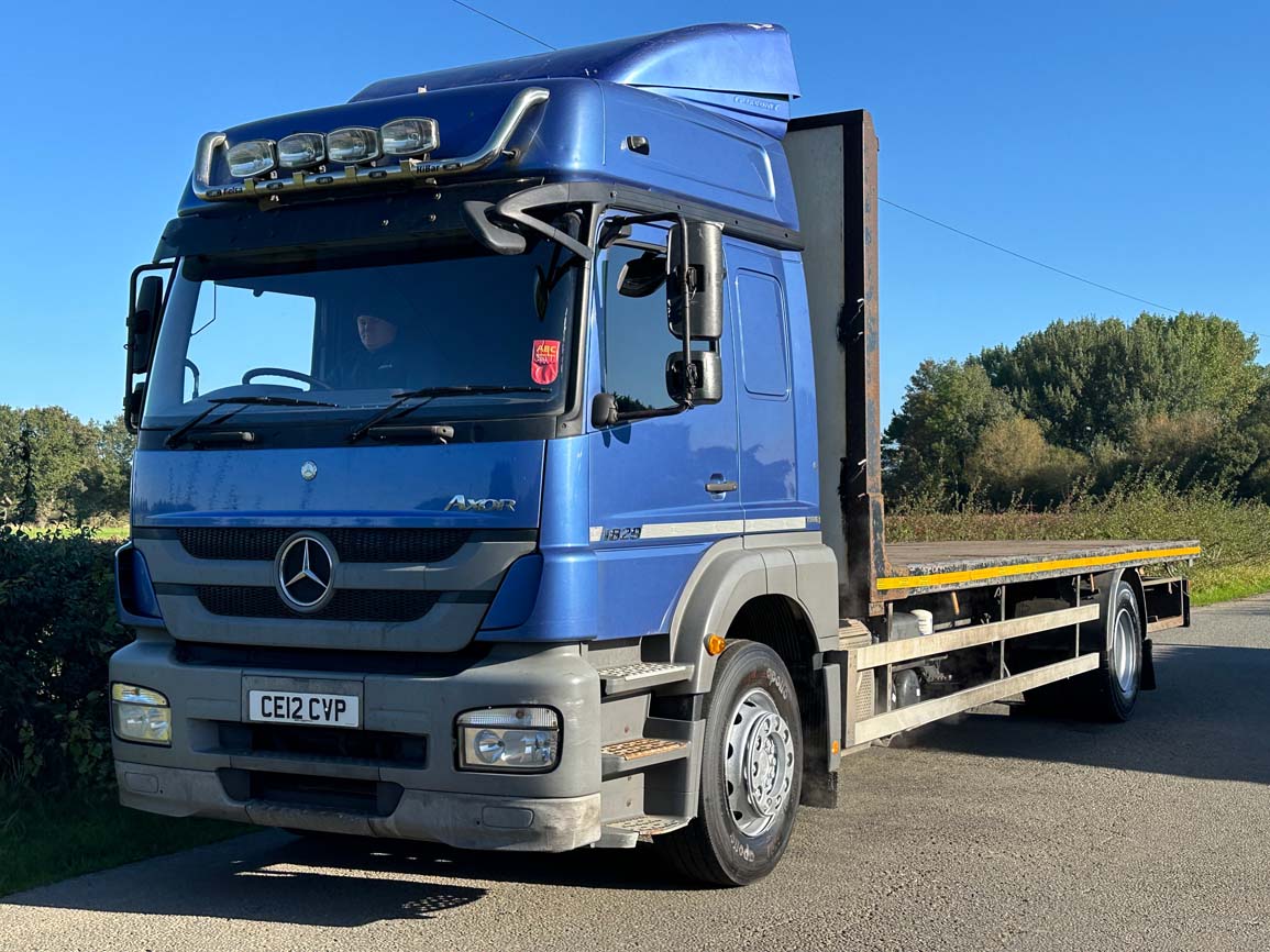 Mercedes Benz Axor 1829 4 X 2 Flatbed - CE12CVP