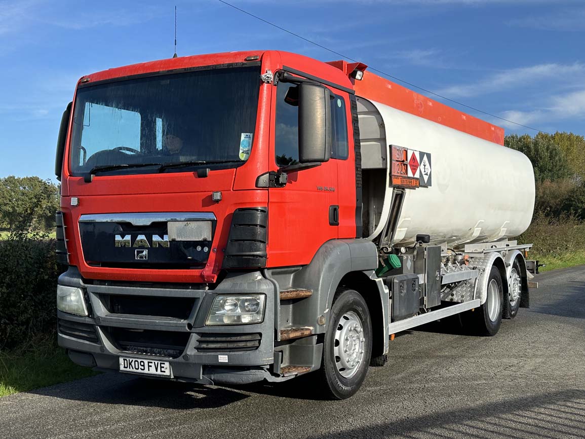 MAN TGS 26 320 6 X 2 Fuel Tanker- DK09FVE