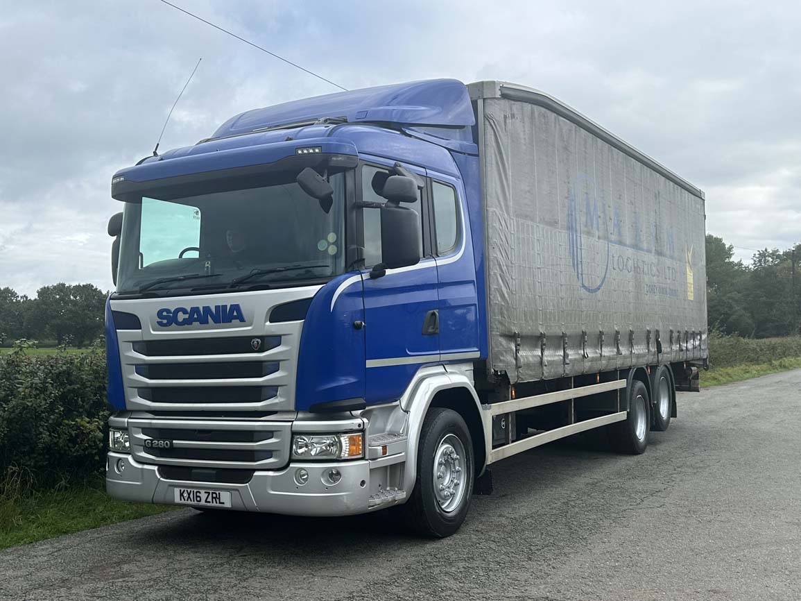 Scania G280 6 X 2 Curtainsider - KX16ZRL