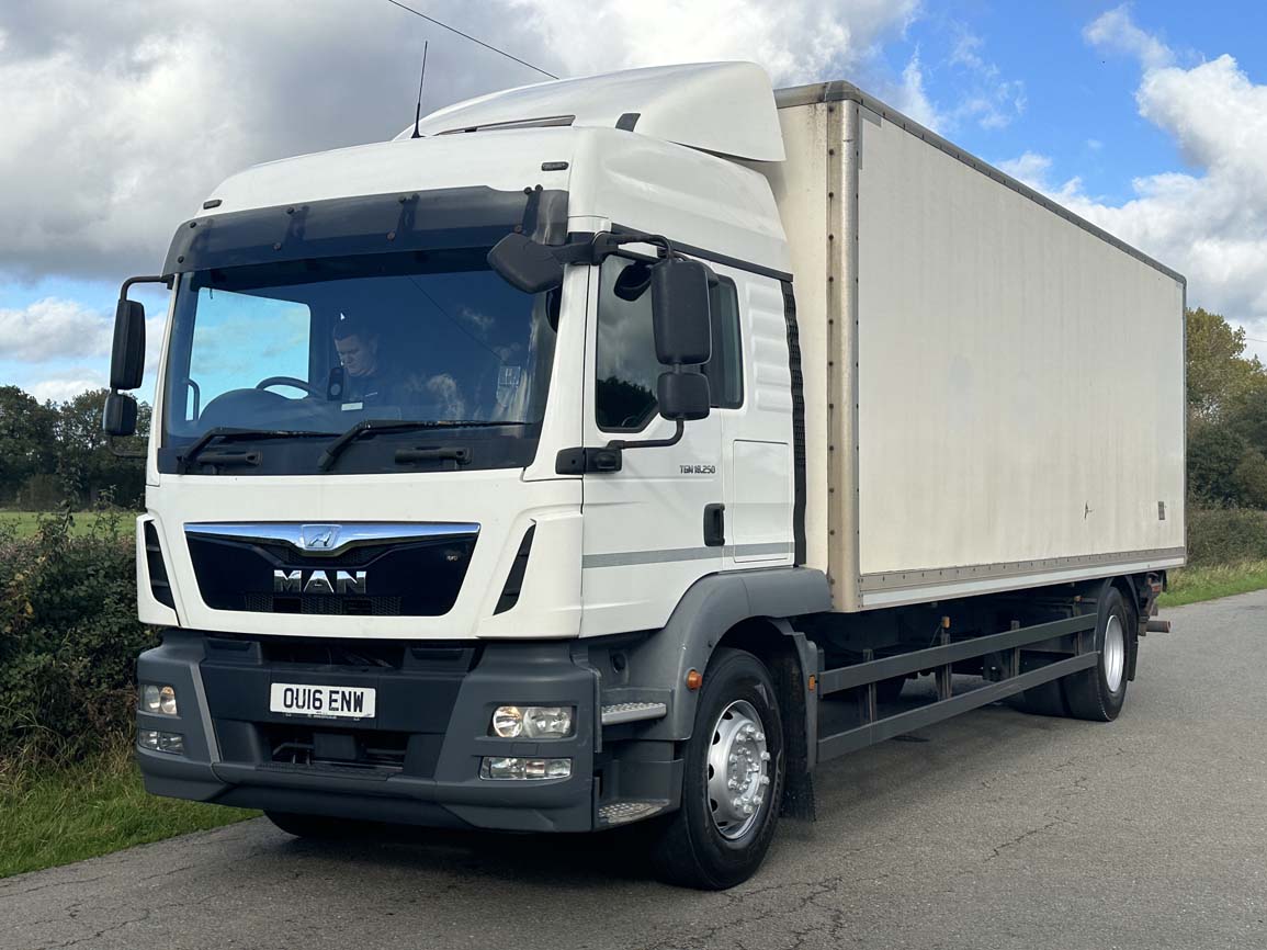 MAN TGM 18 250 4 X 2 Box Van - OU16ENW