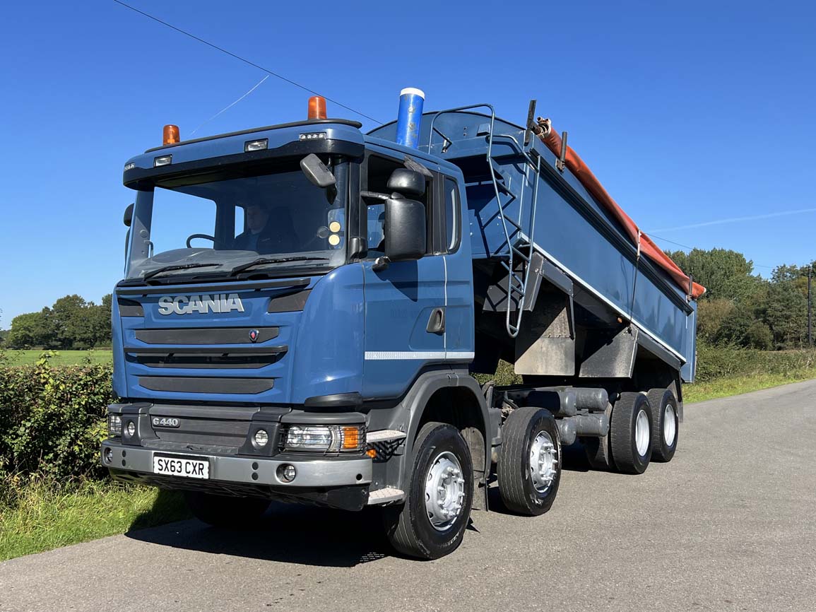 Scania G440 8 X 4 Alloy Body Tipper - SX63CXR