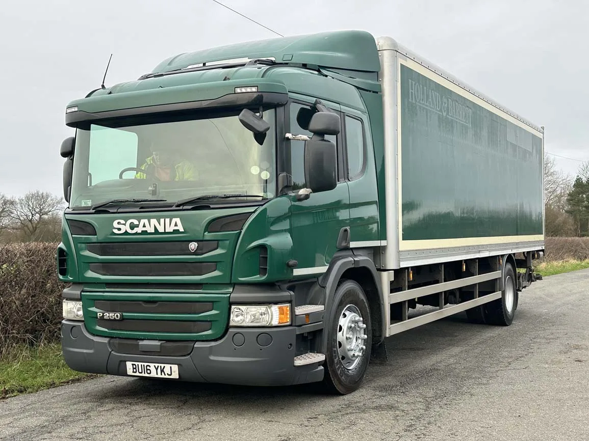 Scania P250 4 X 2 Box Van - BU16YKJ