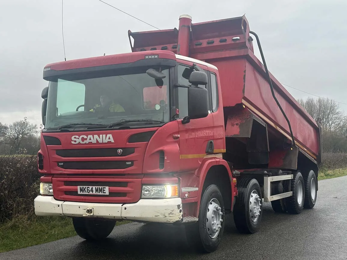 Scania P410 8 X 4 Steel Tipper - MK64MME