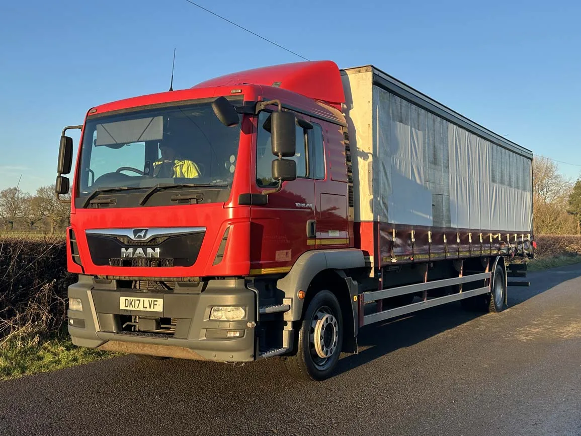 MAN TGM 18 250 4 X 2 Curtainsider Sleeper Cab - DK17LVF