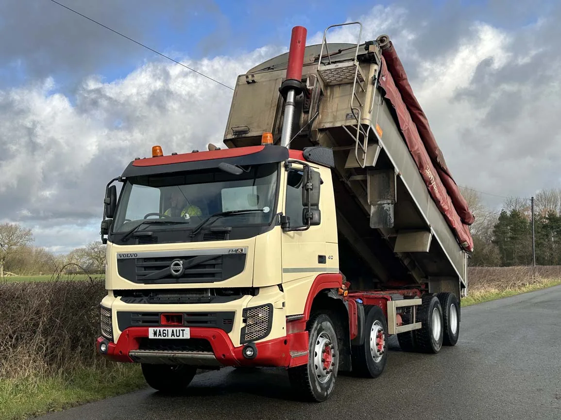 Volvo FMX 410 8 X 4 Alloy Tipper - WA61AUT