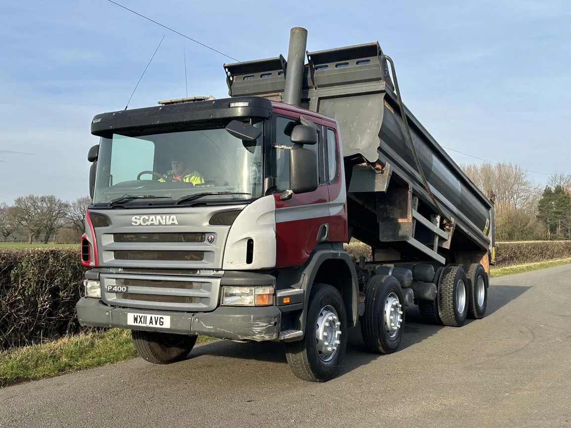 Scania P400 8 X 4 Steel Body Tipper - WX11AVG