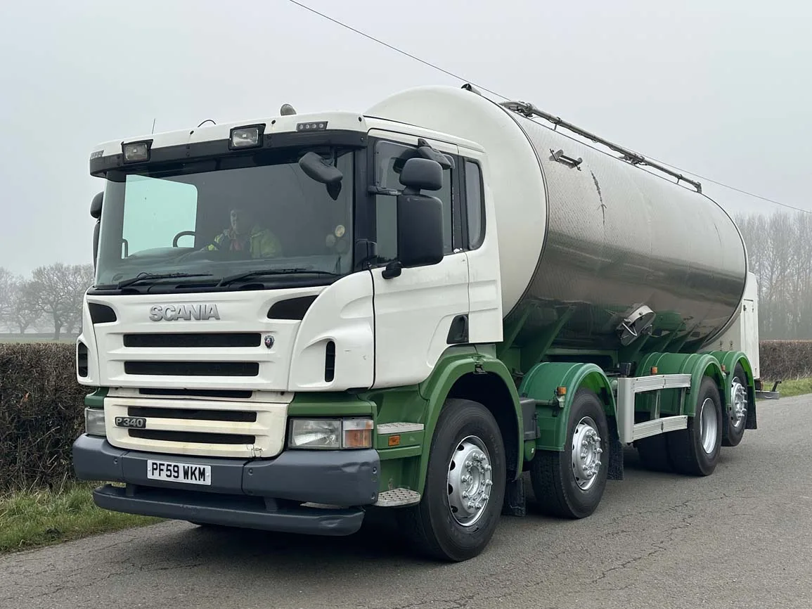 Scania P340 8 X 2 Stainless Steel Food Tanker - PF59WKM