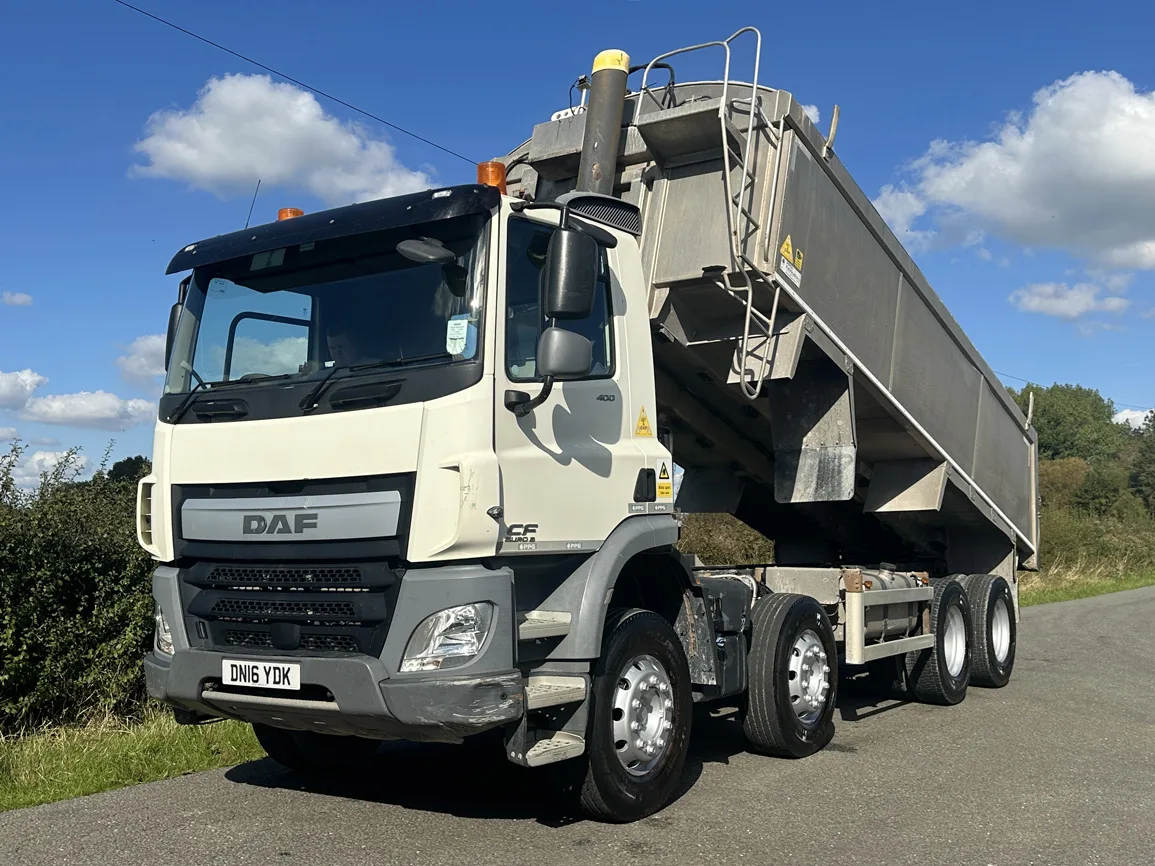 nyoppi Scania P410 8 X 4 Steel Tipper - WN64WVP - Sotrex Limited