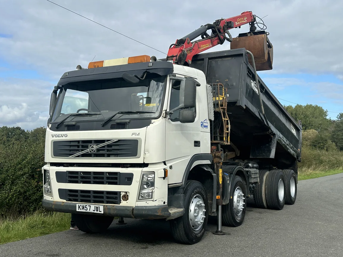 Volvo FM 400 8 X 4 Tipper Grab - KM57JWL
