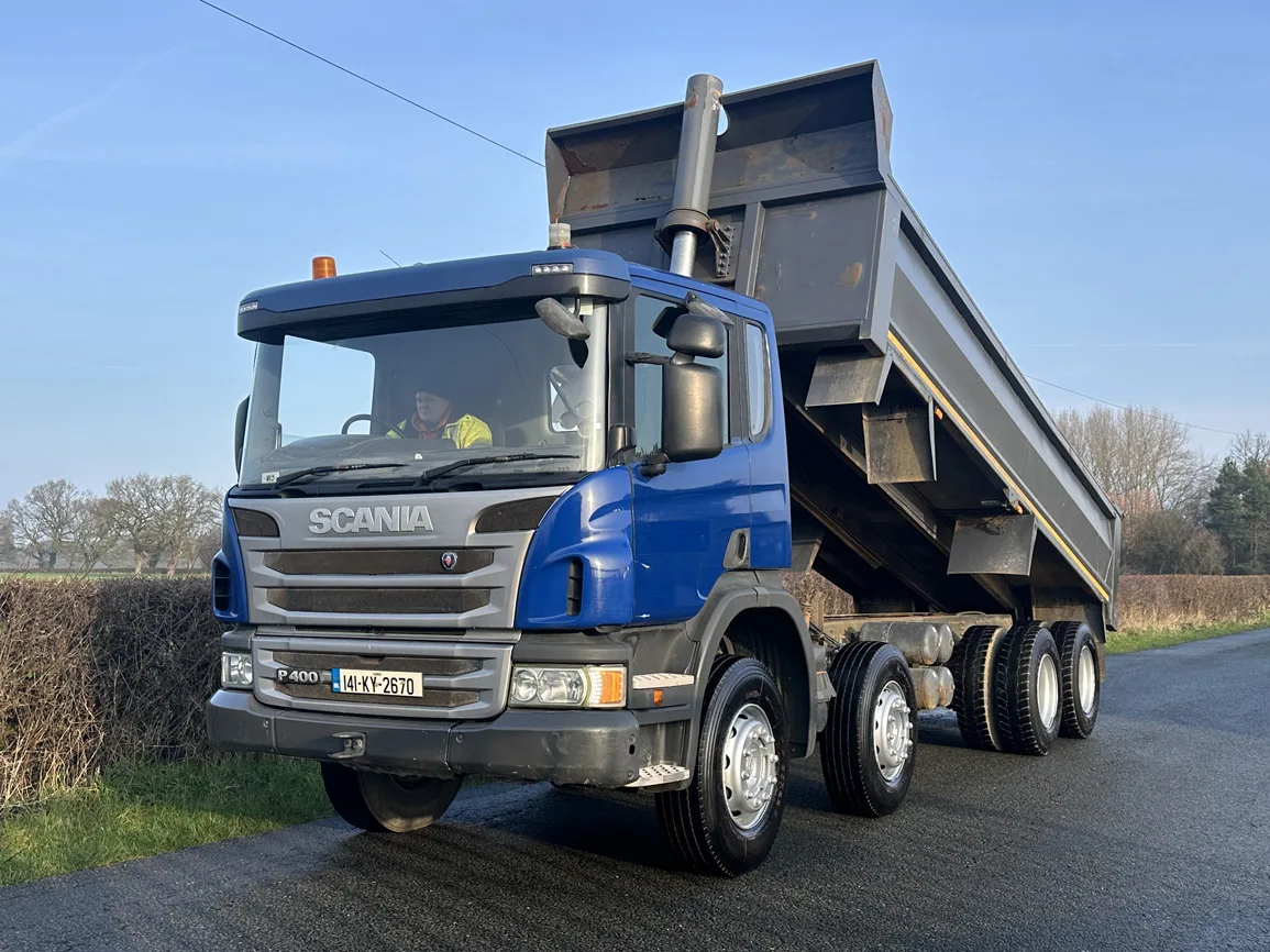 Scania P400 8 X 4 Steel Tipper - 141KY2670