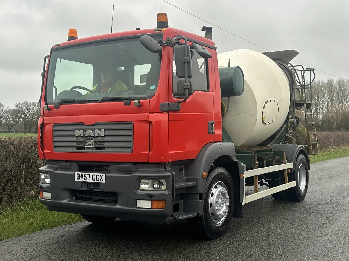 MAN TGM 18 240 4 X 2 Concrete Mixer - BV57GGX