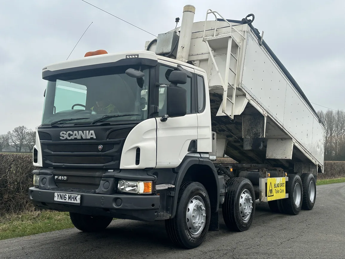 Scania P410 8 X 4 Alloy Body Tipper - YN16MHK
