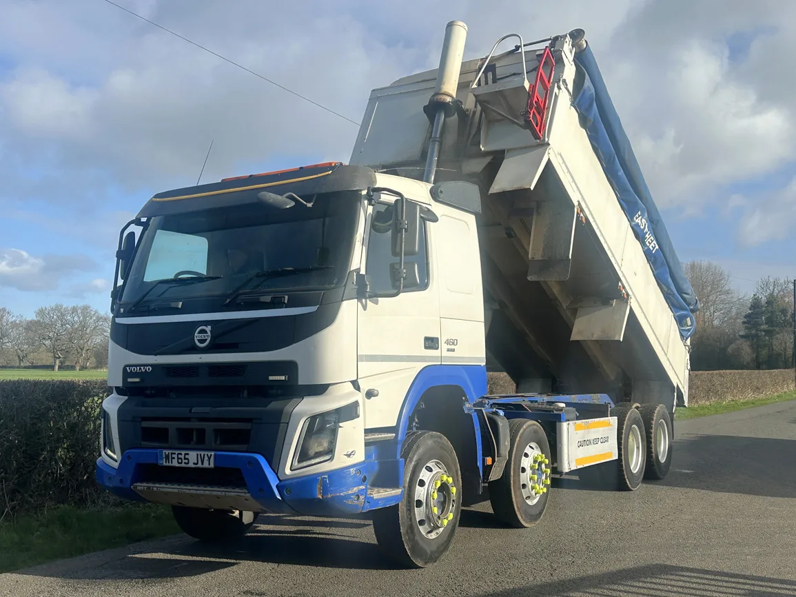 Volvo FMX 460 8 X 4 Alloy Tipper - WF65JVY