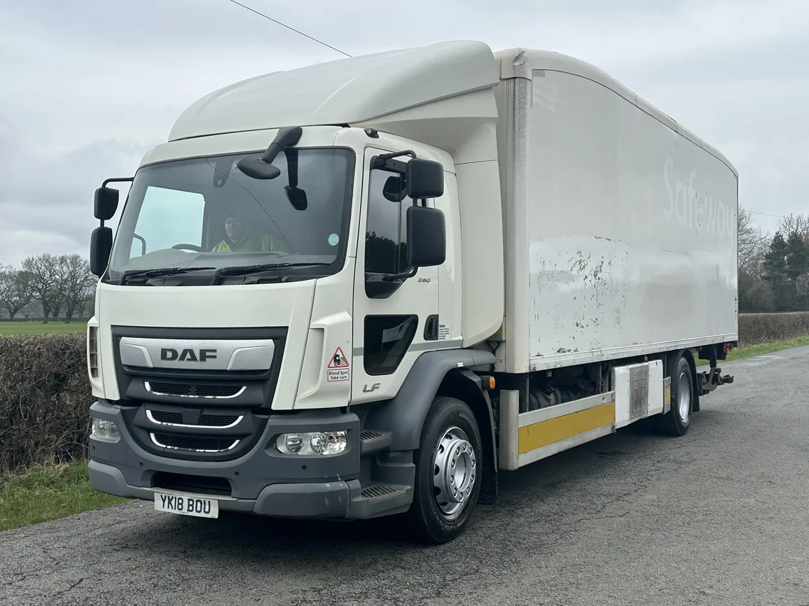 DAF LF 260 4 X 2 Fridge Box Van - YK18BOU