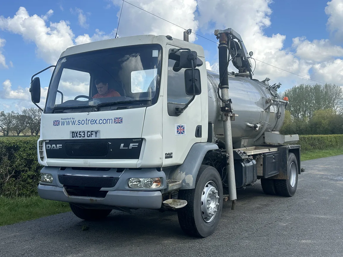 DAF LF 55 220 4 X 2 Vacuum/Jetting Tanker - DX53GFY