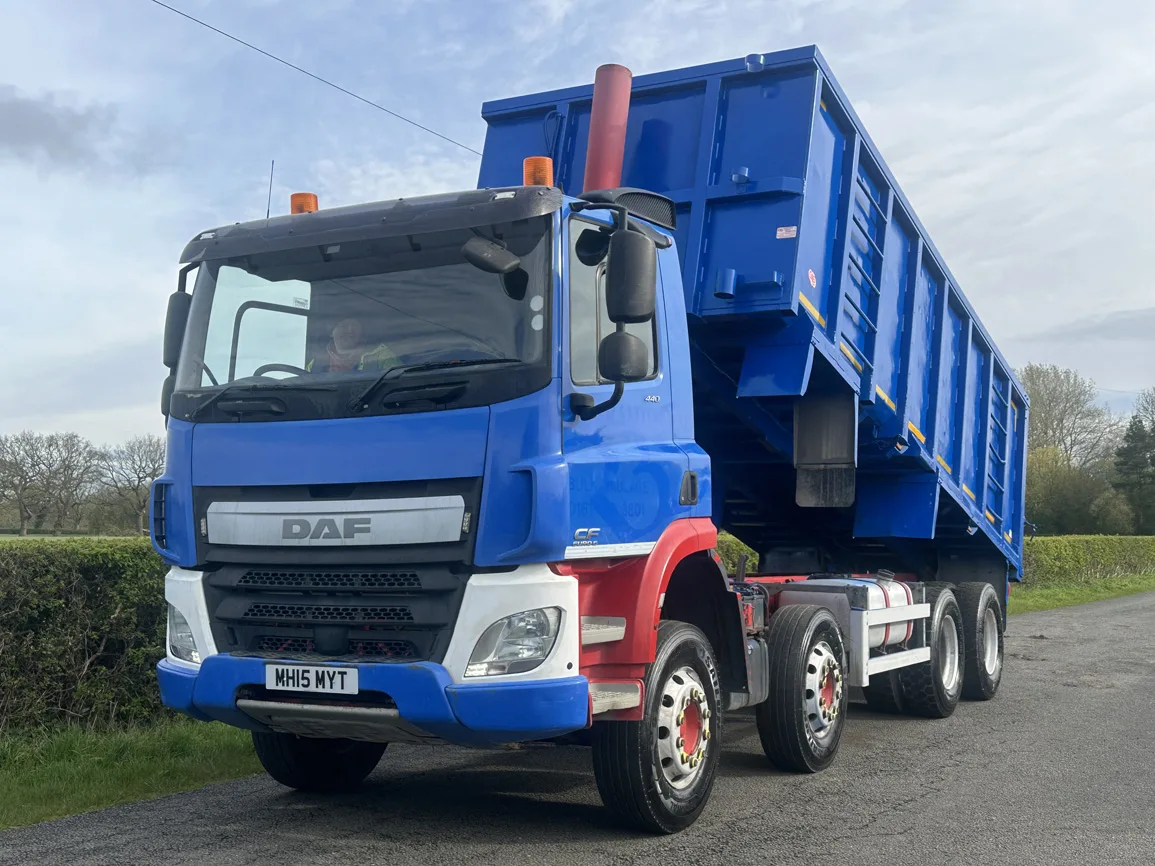 DAF CF 85 440 8 X 4 Bulk Alloy Body Tipper - One Owner & Low Mileage - MH15MYT
