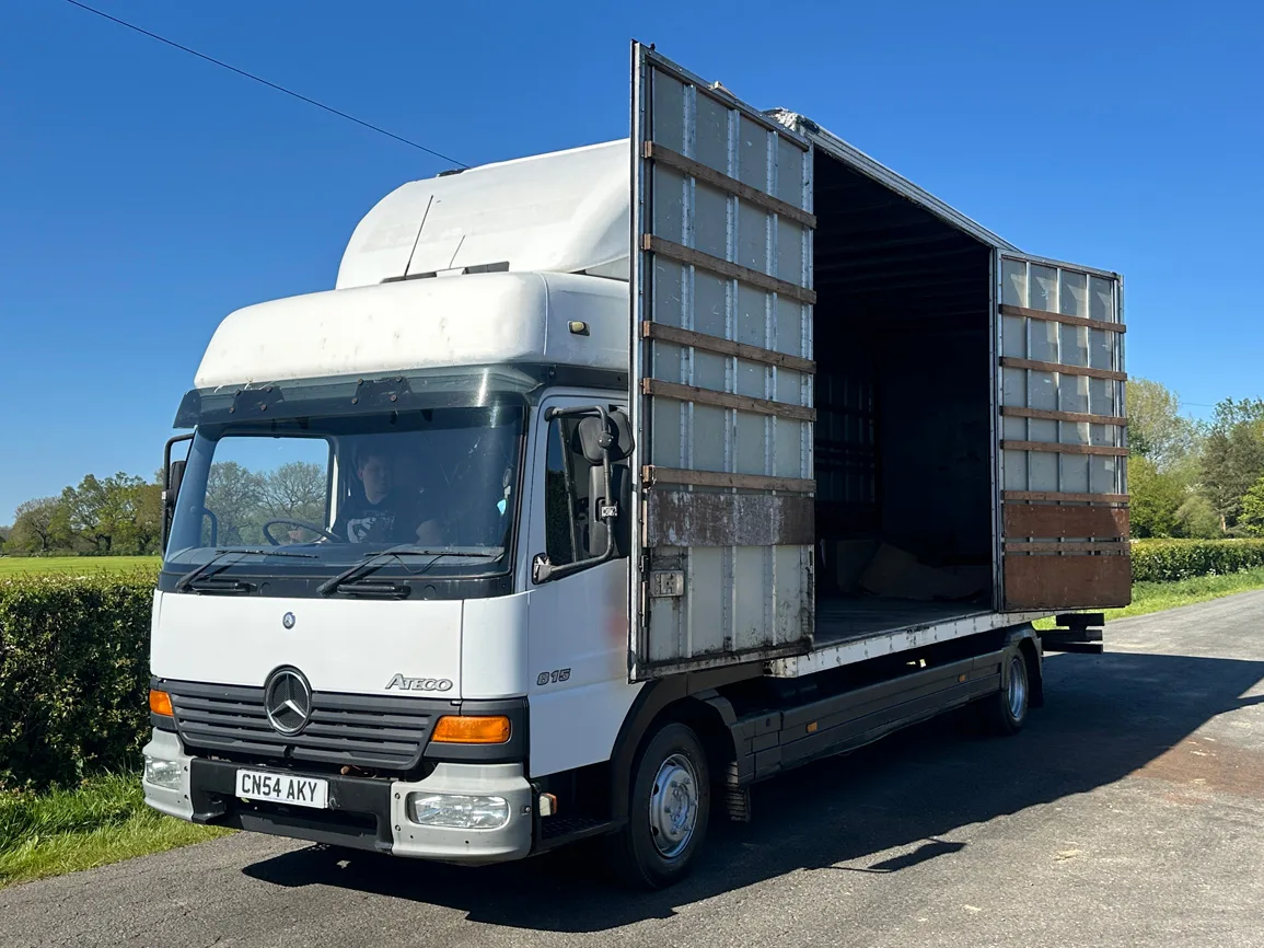 Mercedes Benz Atego 815 4 X 2 Box Van with Sleeper Cabin - CN54AKY