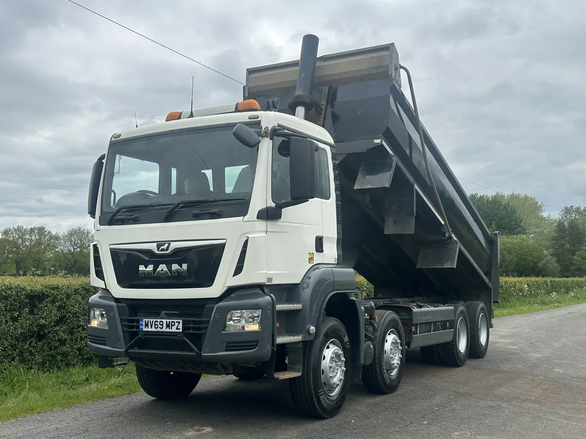 MAN TGS 35 420 8 X 4 Steel Body Tipper - MV69MPZ