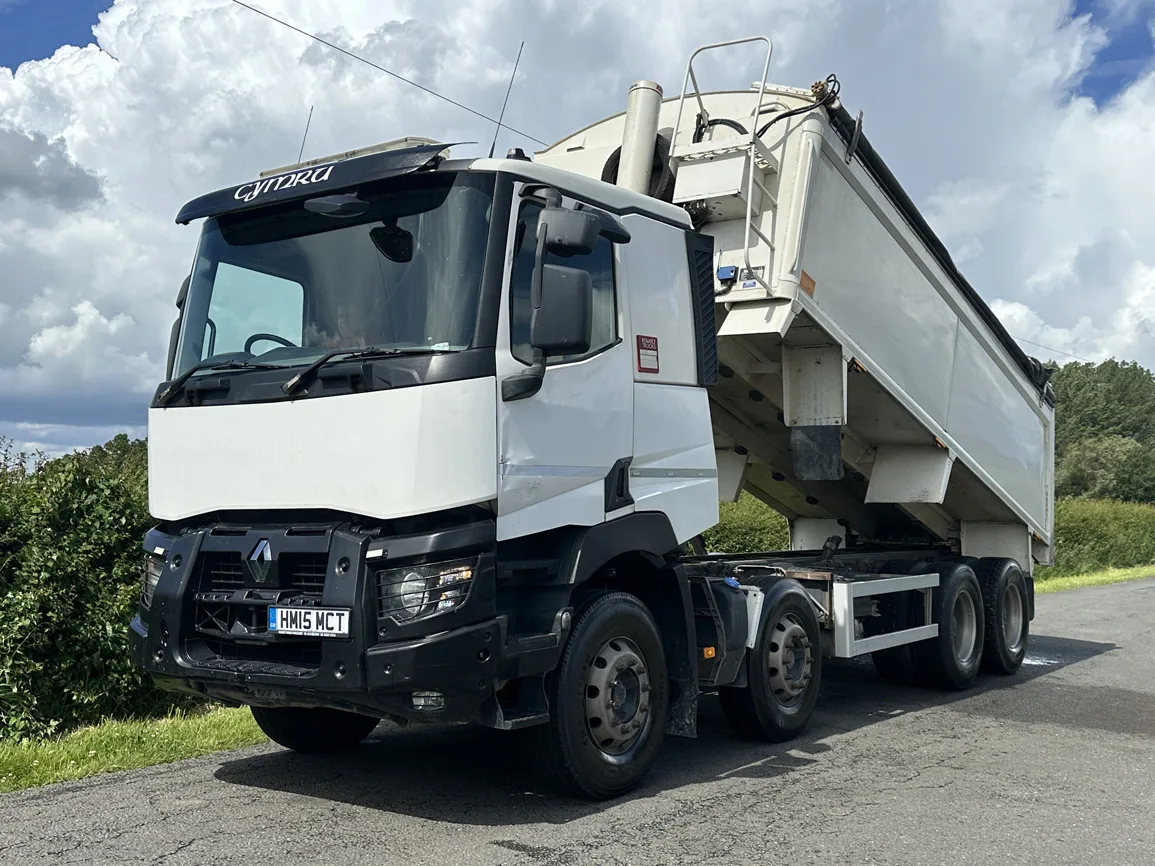 Renault C430 8 X 4 Insulated Alloy Body Tipper - HM15MCT