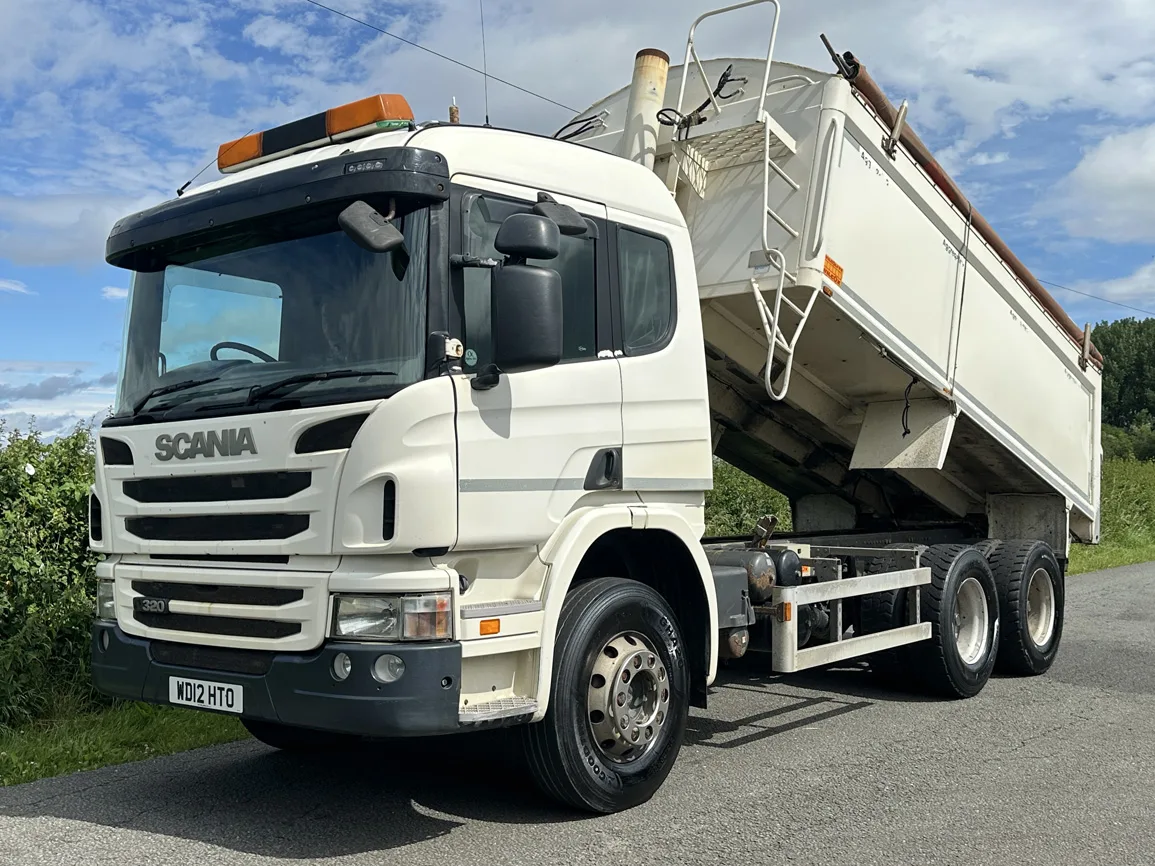 Scania P320 6 X 4 Alloy Tipper Sleeper - Euro 5 - WD12HTO