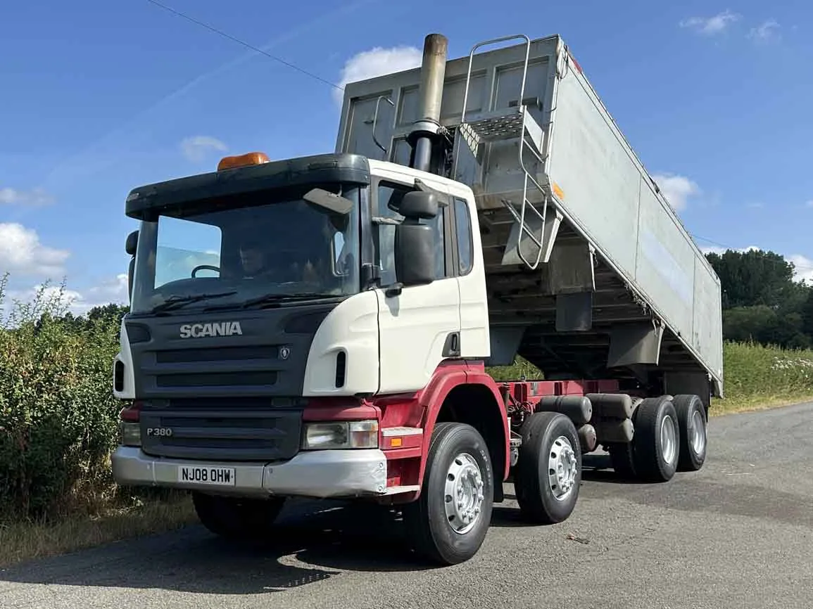 Scania P380 8 X 4 Alloy Tipper - Euro 4 - NJ08OHW