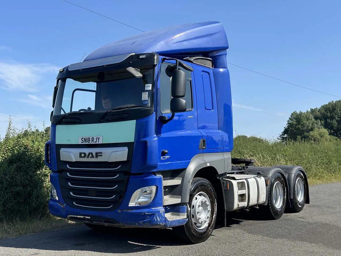 DAF CF 480 6 X 4 Tractor Unit - SN18RJY