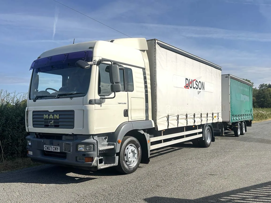 MAN TGM 15 280 4 X 2 Curtainsider & Wheelbase Tandem Axle Curtainsider - CN07CNY