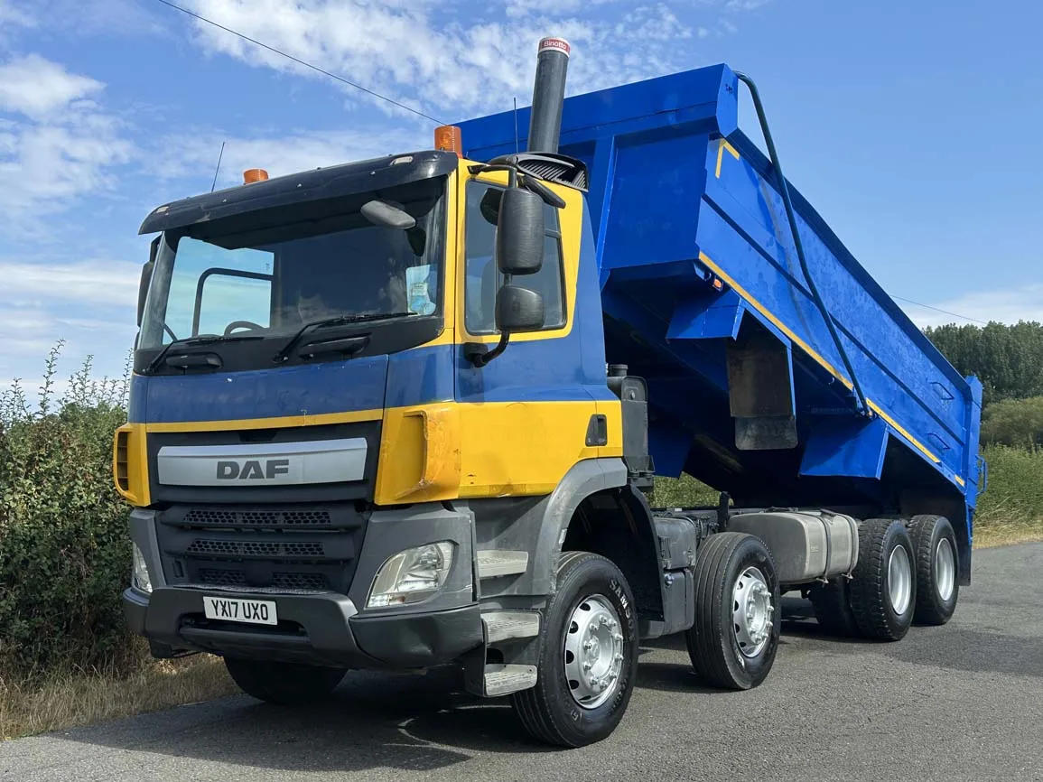 DAF CF440 8 X 4 Steel Body Tipper - YX17UXO