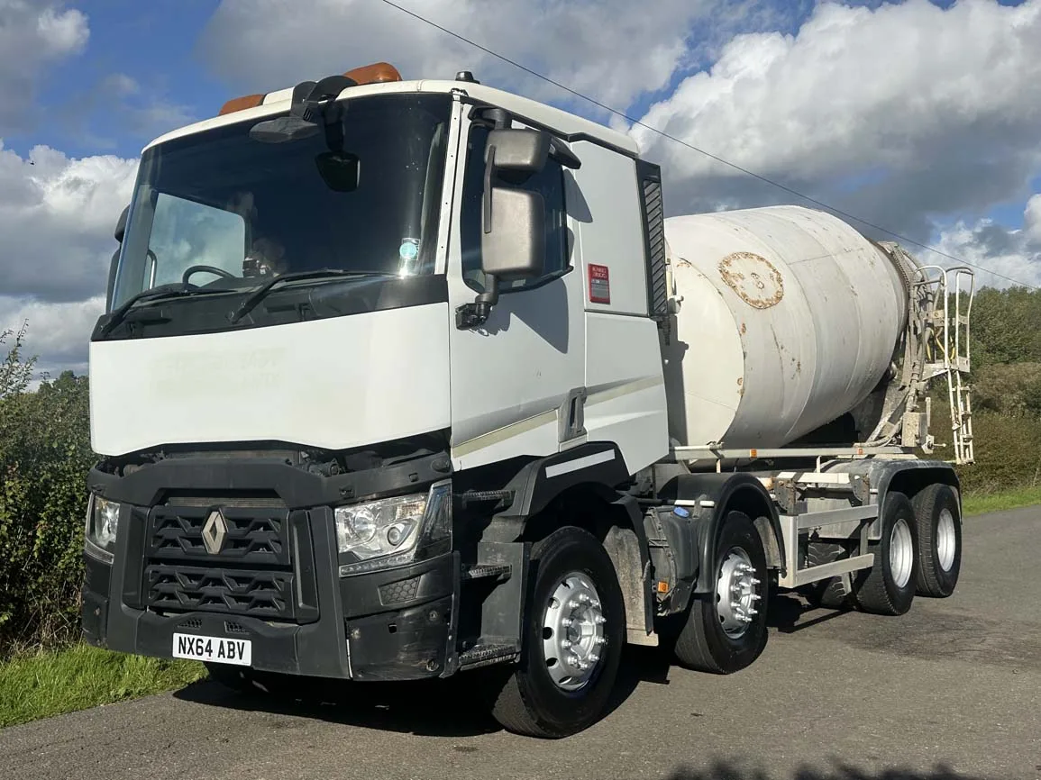 Renault C380 8 X 4 Concrete Mixer - Euro 6 - NX64ABV